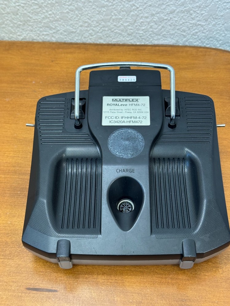 Multiplex Royal Evo 7 HFMS-72 Digital RC System Transmitter, No Antenna/Battery