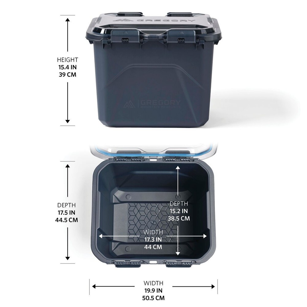 Gregory Alpaca Camp Box 50L Slate Blue, One Size