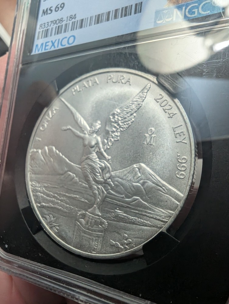 2024mo Libertad Mexico 1 Onza Ms69