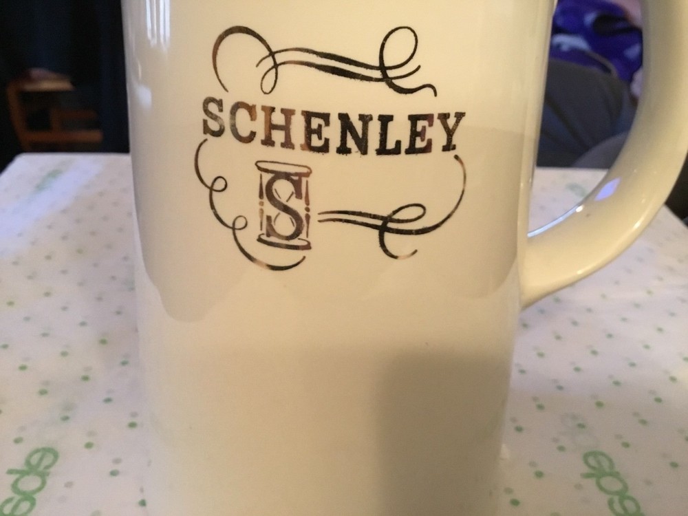 Schenley Drink pitcher marked "Hall" USA