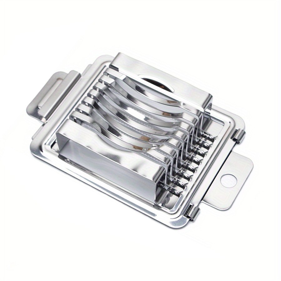 1PC egg cutter Multi-functional kitchen household stainless steel fancy egg slic
