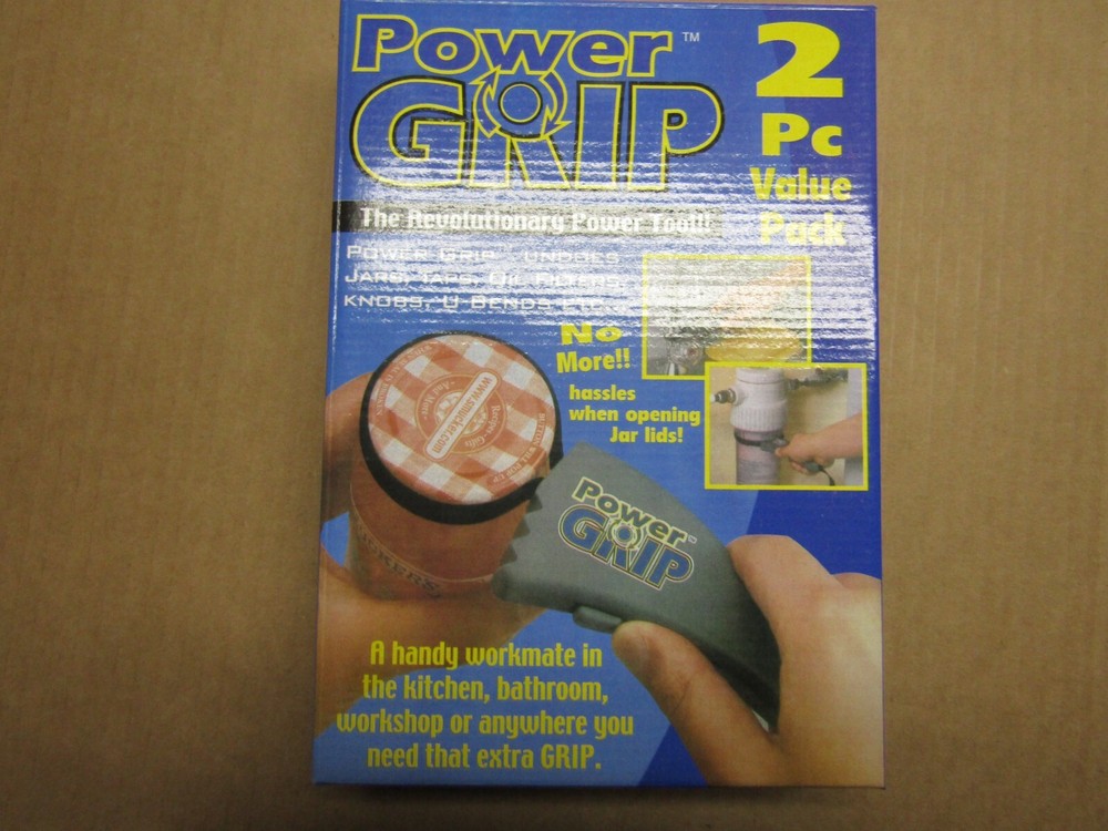 Power Hand Grip 2-Piece Value Pack Revolutionary Power Tool in Box