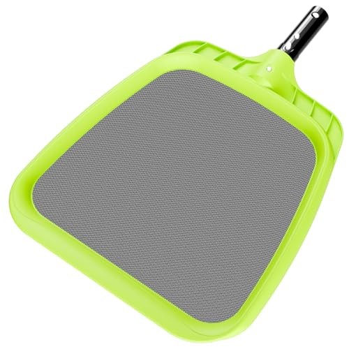 Net - Professional Heavy Duty Reinforced Frame Nylon Flat Leaf Pool Skimmer