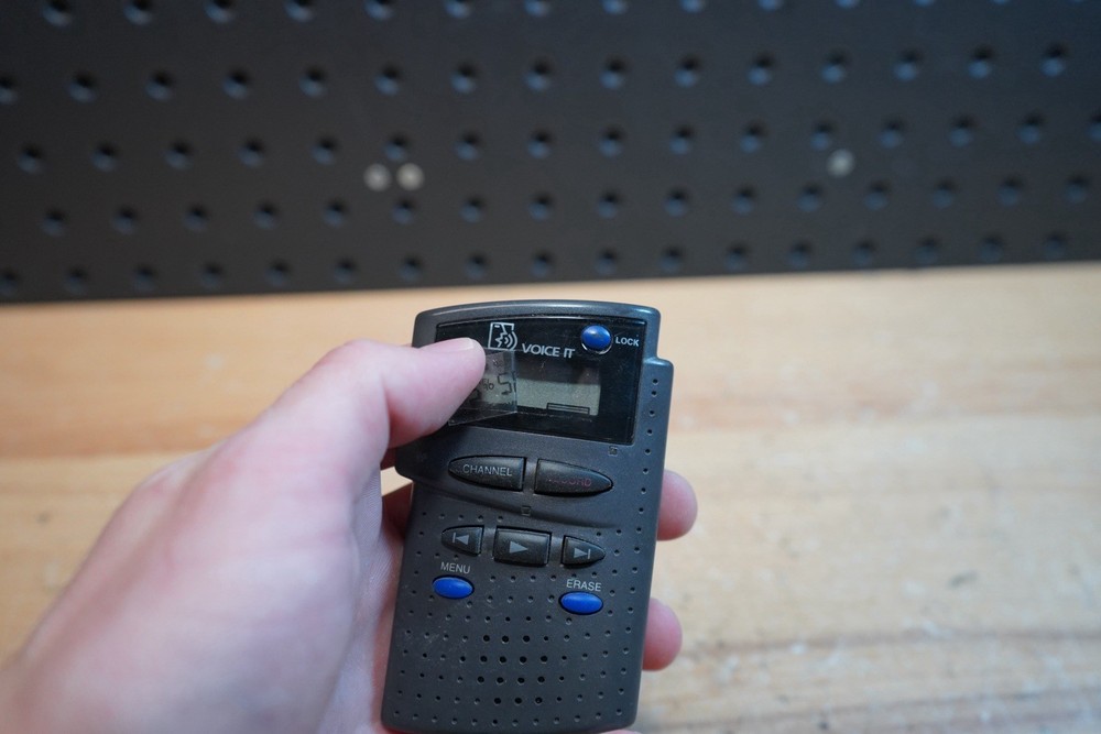(Z) Voice It Recorder Vt-700 Black Playback Pocket Machine
