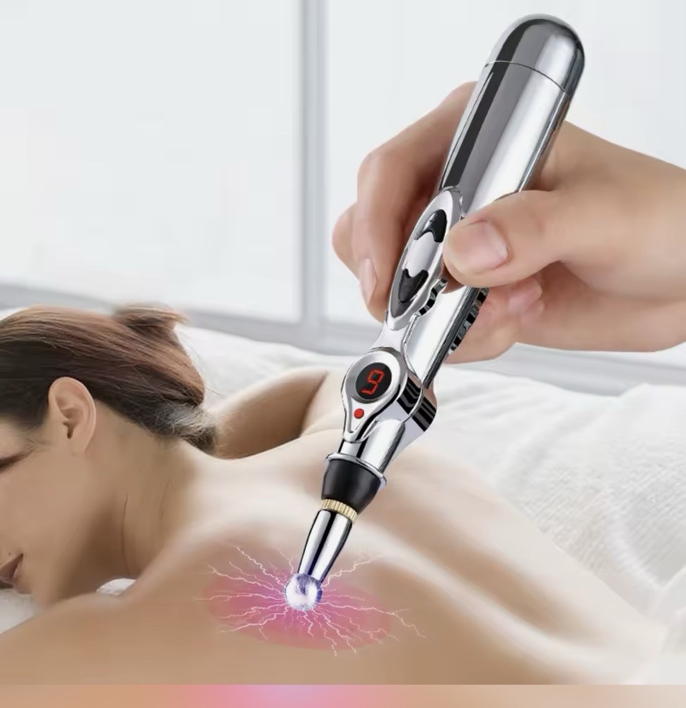 Acupuncture Point Massage Pen Multi-Function Meridian Press Energy Therapy Power