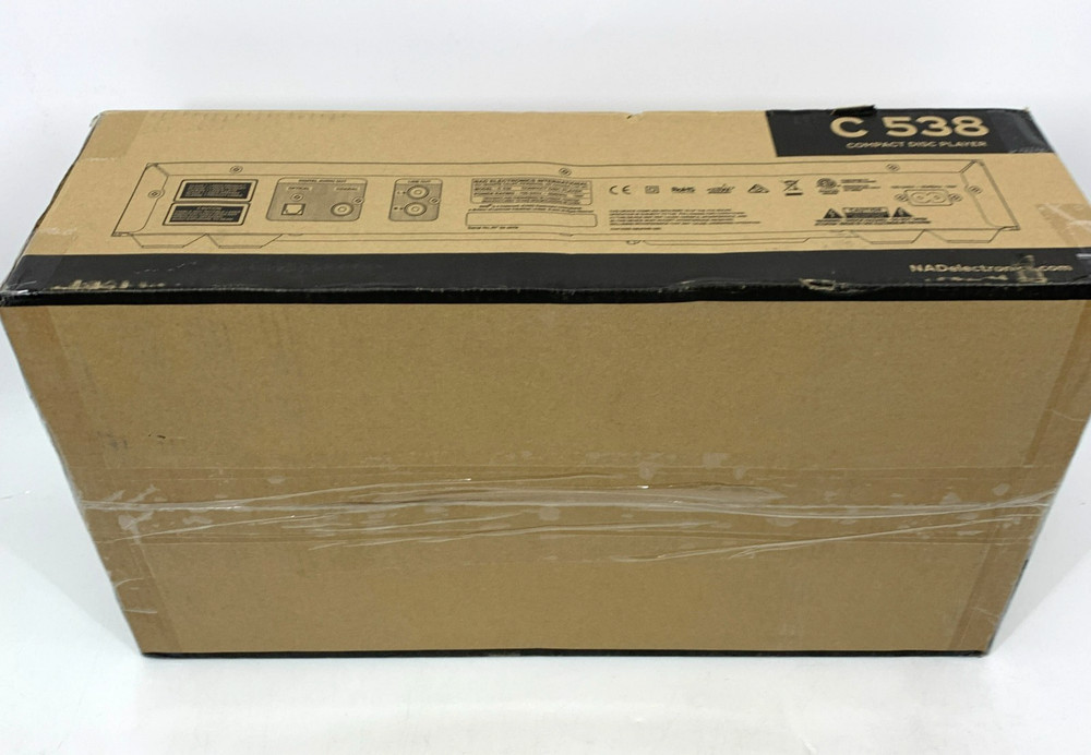 NAD Electronics C538 CD Player with Remote Controller - NIB TESTED!!!