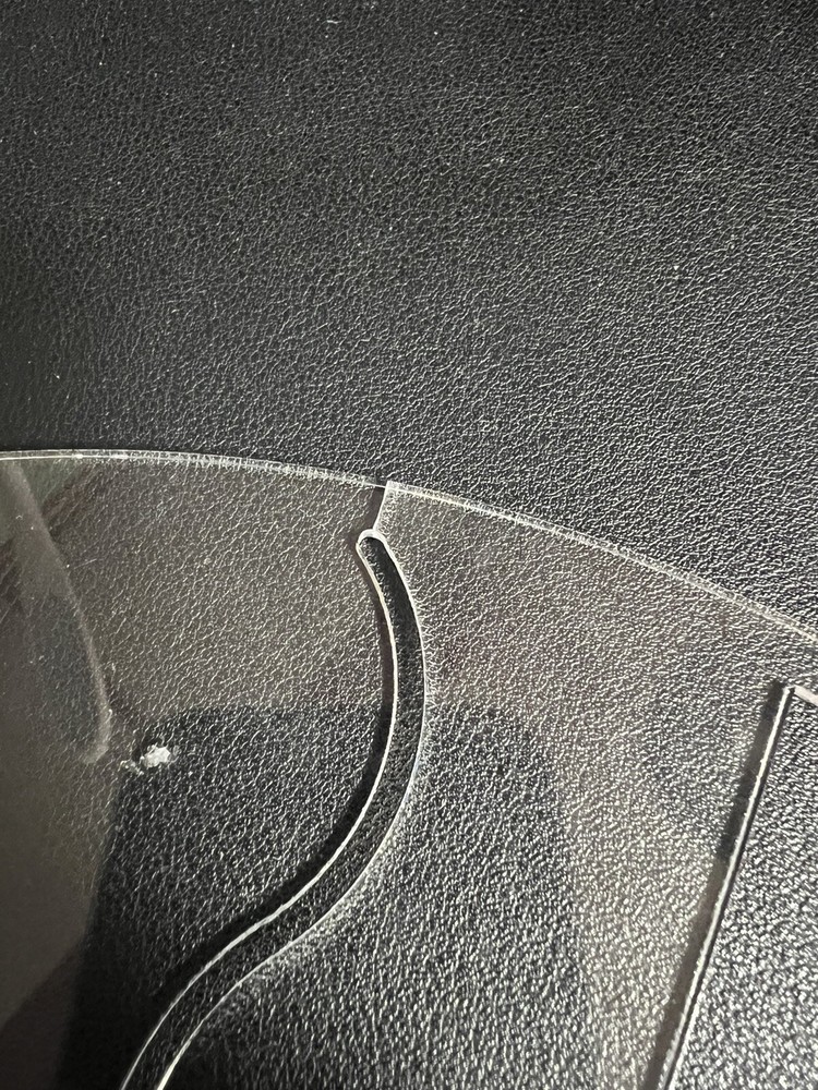 Quilter's Ruler with edge guides, Bowl Maker - Pattern Maker Plastic Template.