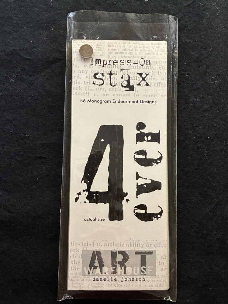 CREATIVE IMAGINATIONS ASSORTED SWATCH BOOK IMPRESS-ONS 2