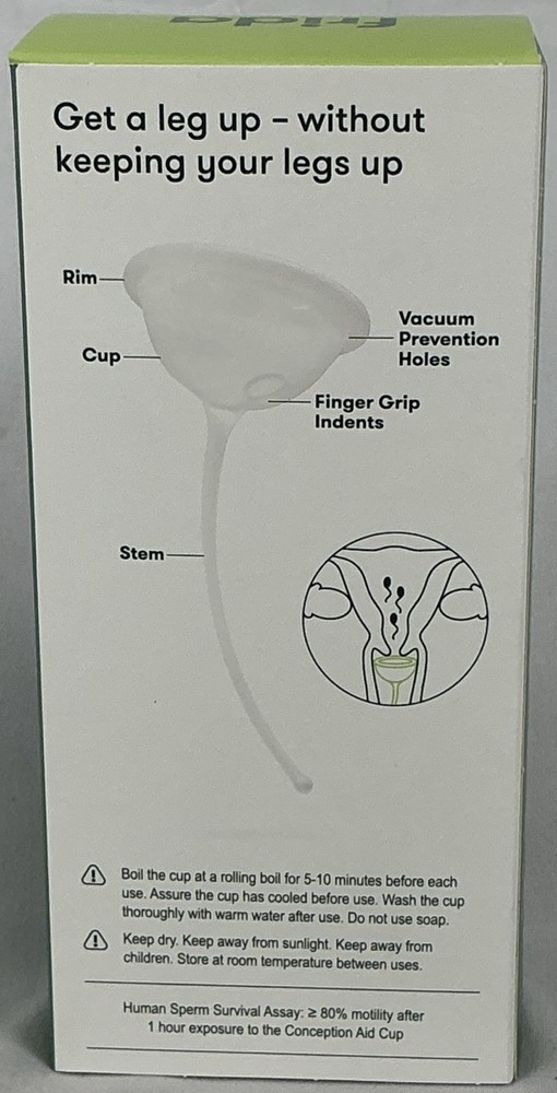Frida Fertility Conception Aid Cup Silicone Reusable