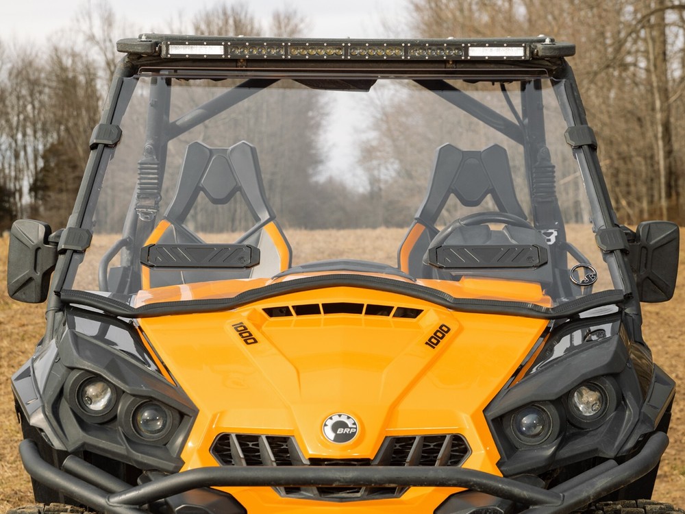 SuperATV Can-Am Commander Full Vented Windshield (See Fitment)
