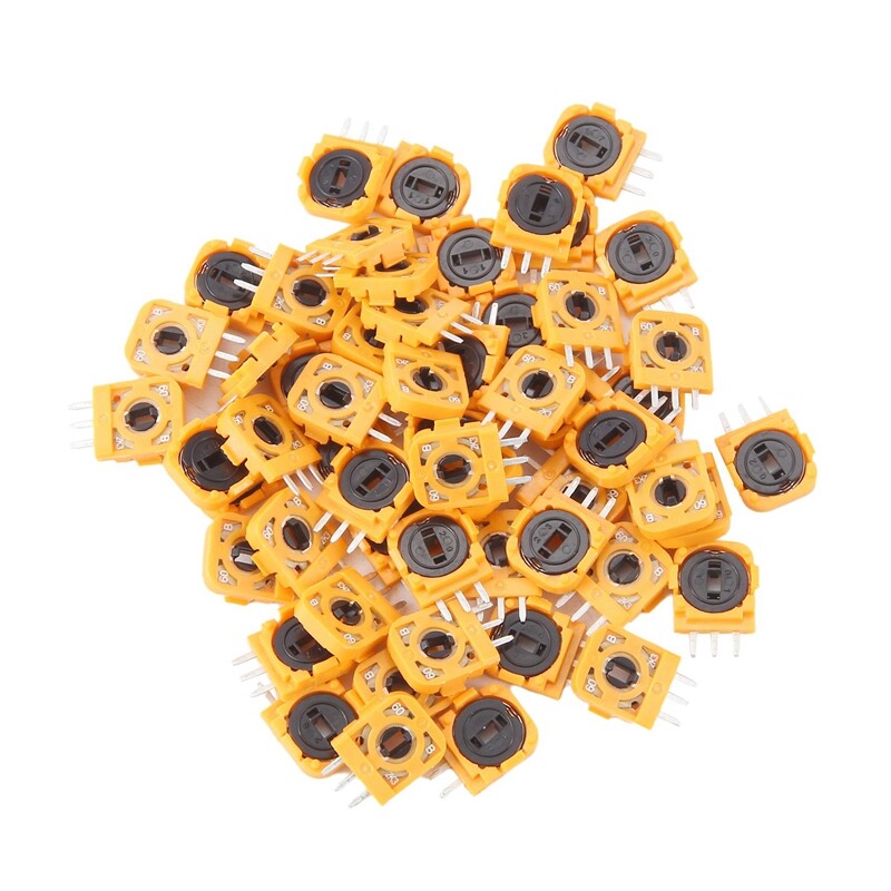 50PCS Joystick Potentiometer Sensor Module for Controller 2K3Ω 3D-Ana2657-