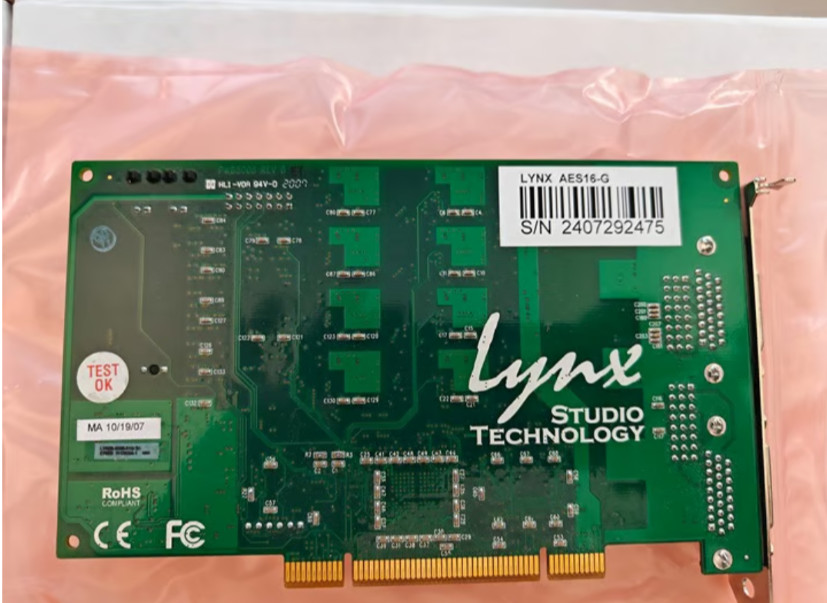 Lynx AES16 PCI Card