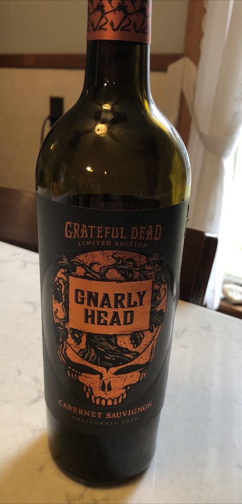 grateful dead Wine Bottle Empty #1