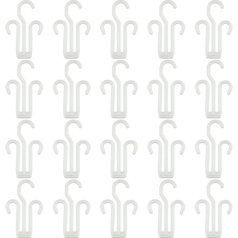 Shoe Drying Shelf Hangers 20PCS White Plastic Quick Dry Lightweight Durable