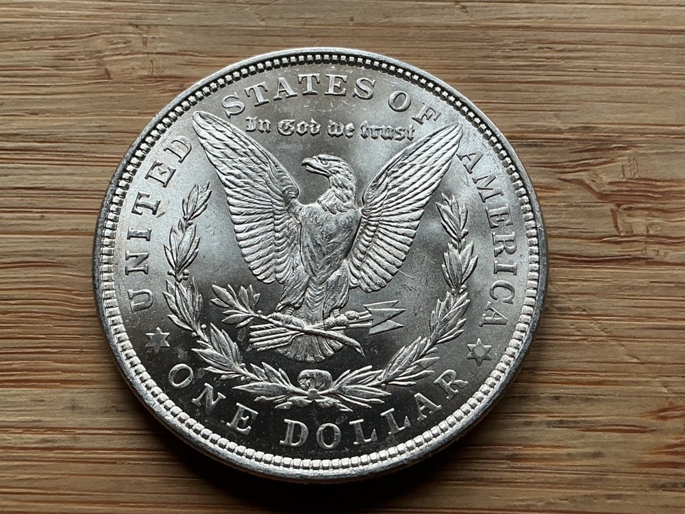 1921 Morgan Silver Dollar Uncirculated condition