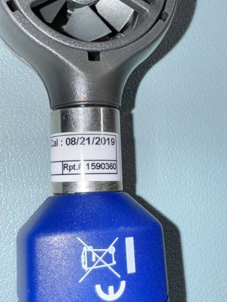 Digi-Sense Data Logging Vane Anemometer W/ NIST - Open Box Never Used