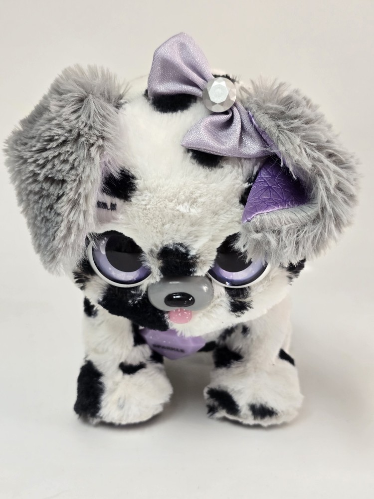 Diamond Dalmation Spin Master Present Pets Working.