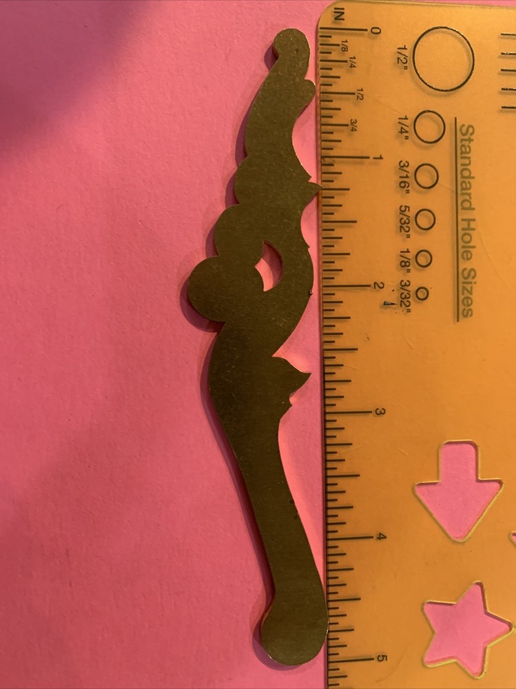 Brass Inlay for Muzzle Loader Rifle 5”