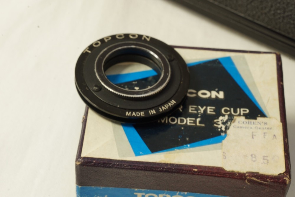 Topcon eye cup model 3, boxed . from USA