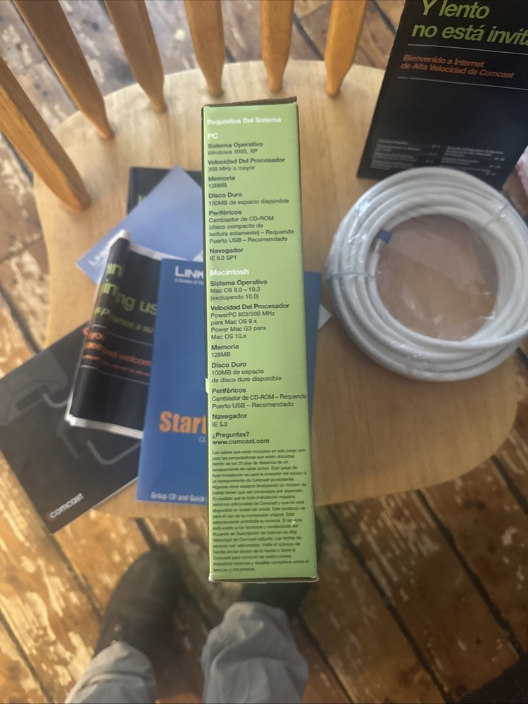COMCAST HIGH-SPEED INTERNET SELF-INSTALL KIT