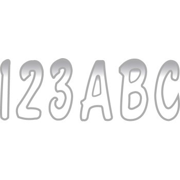 I.D. Sticker Kit - 200 Series - White Gradation