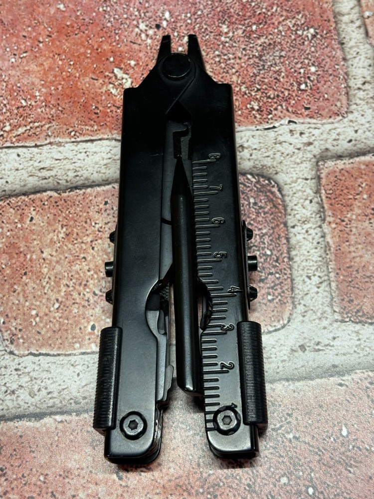 Unbranded Black Multi-Function Pliers Multi-Tool w/ Pouch!