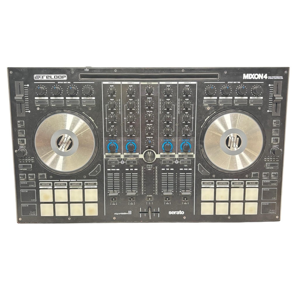 Reloop Mixon 4 High Performance 4 Channel Hybrid DJ Controller