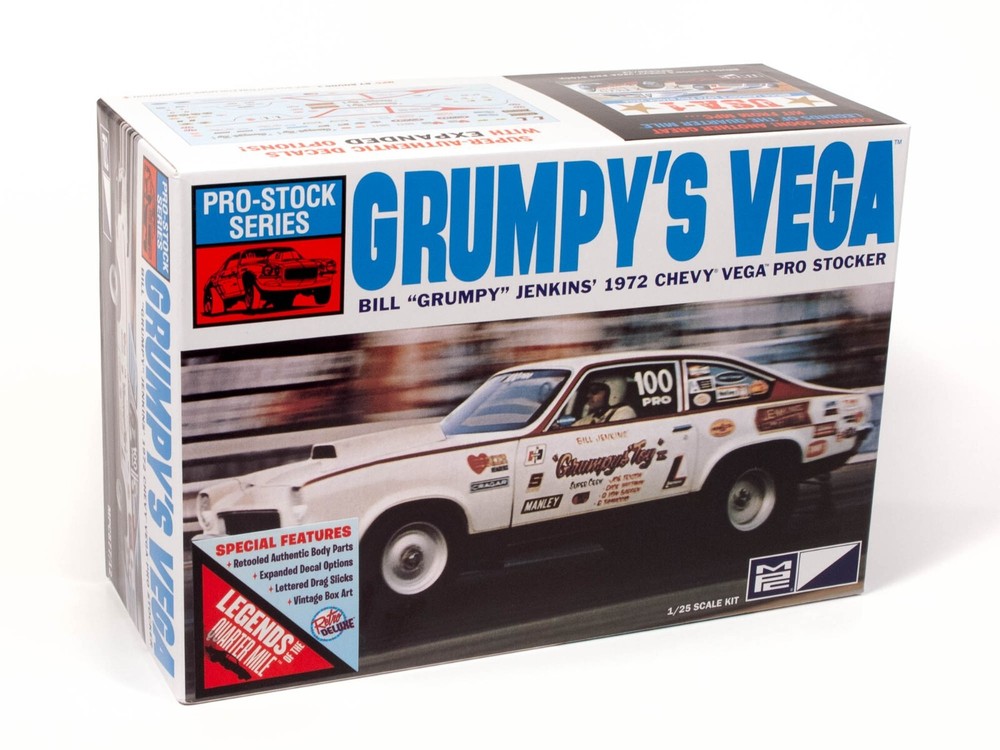MPC Model Kit '72 Chevy Vega 'Grumpy Jenkins' Modified 1:25 Scale Skill 2 MPC877