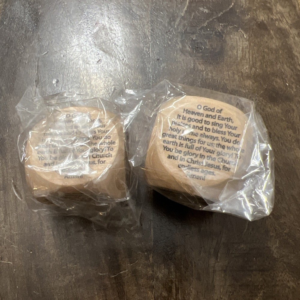Wooden Prayer Cubes 3/4” x 3/4”