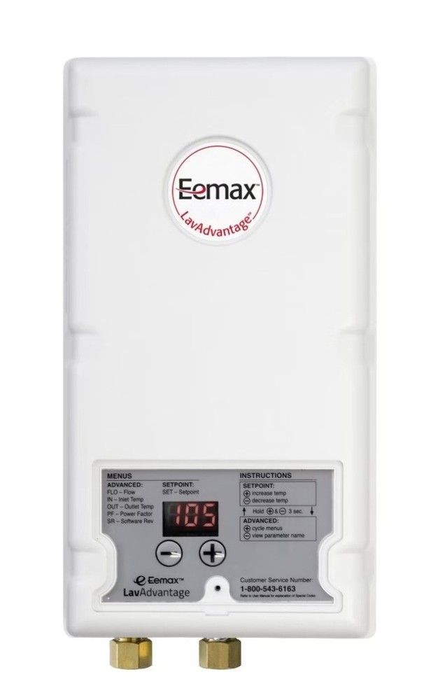 Eemax SPEX48T,  LavAdvantage 240V/4.8 kW Thermostatic Water Heater Under Sink