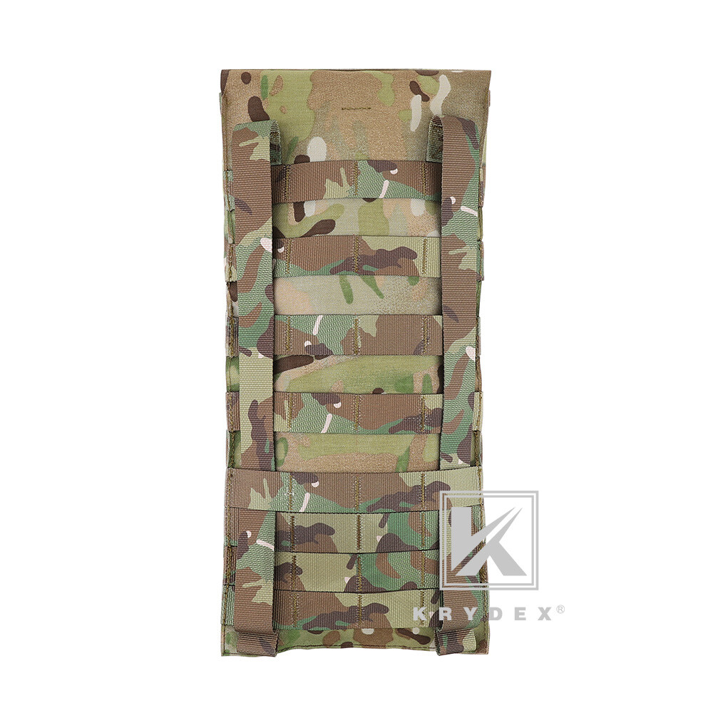 KRYDEX Tactical Vest Hydration Carrier Modular 3L Water Bladder MOLLE Backpack