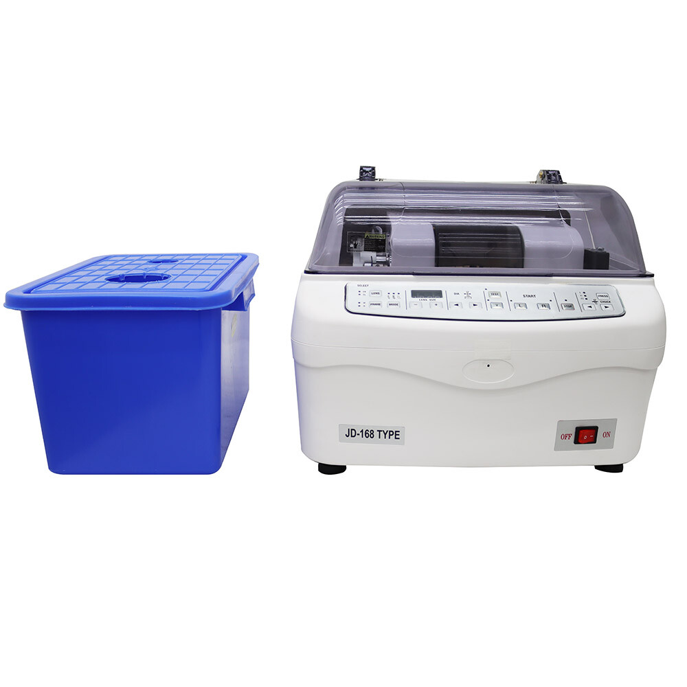 110V Automatic Grinding Machine for Lens Processing w/ 4 Sets of Grinding Wheels