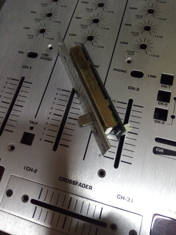 For Behringer DX626 Mixer Panel + Crossfader