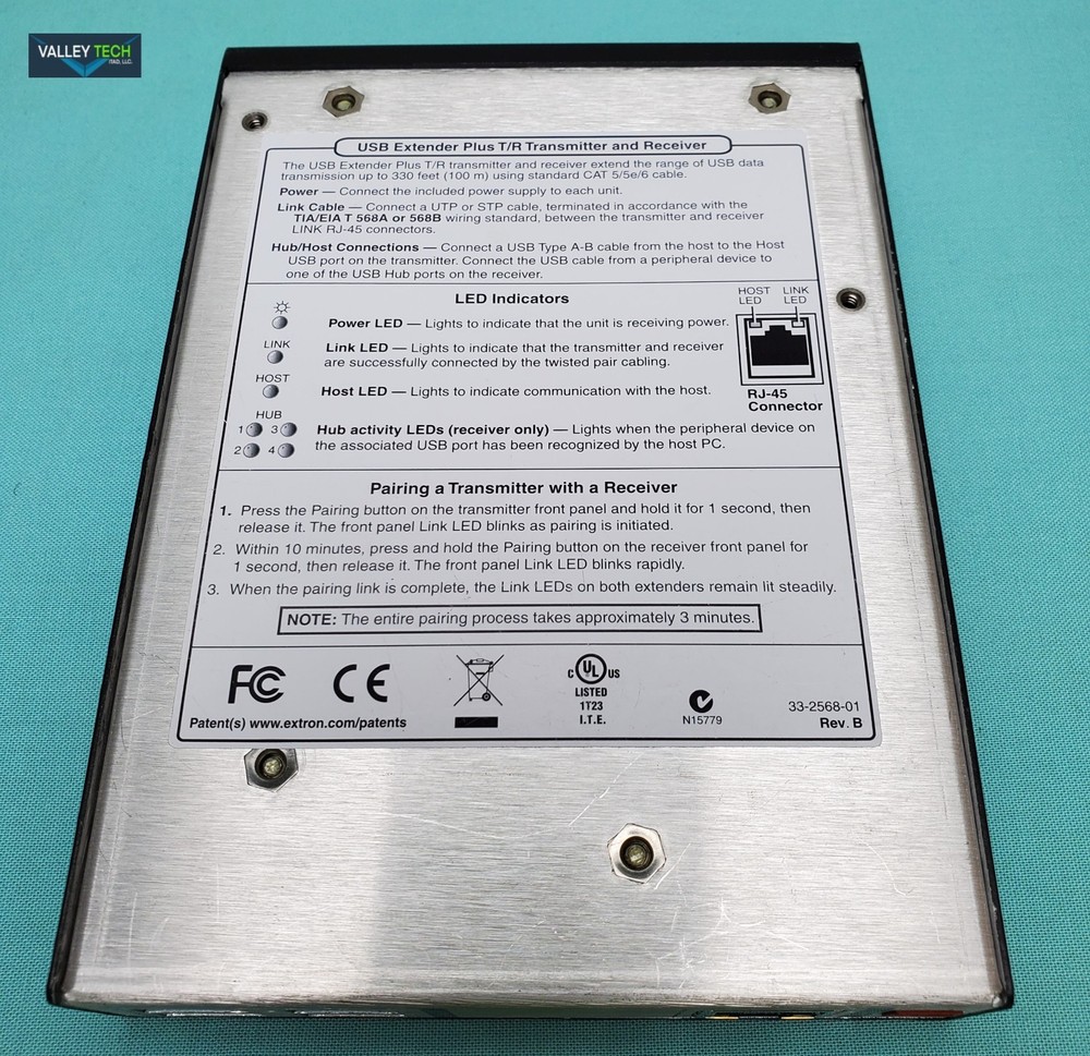 Extron USB Extender Plus R Transmitter USED