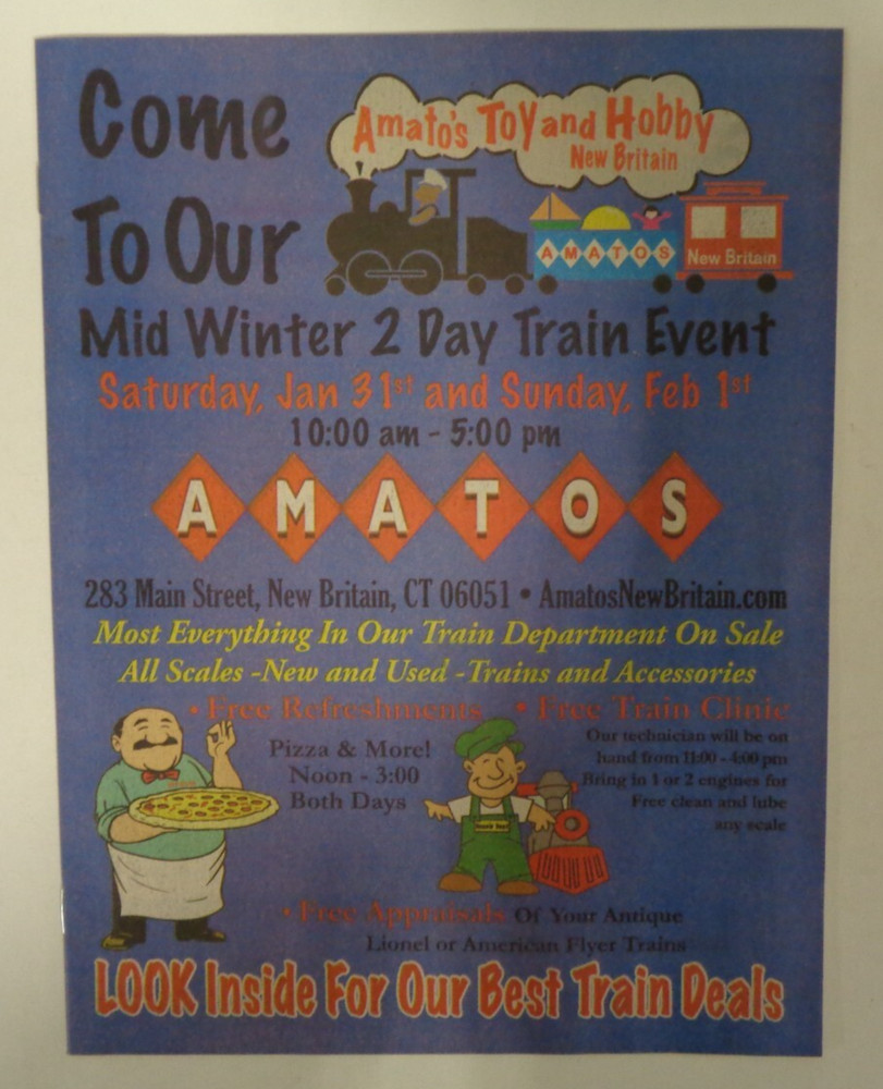 AMATO'S Toy & Hobby Event Catalog