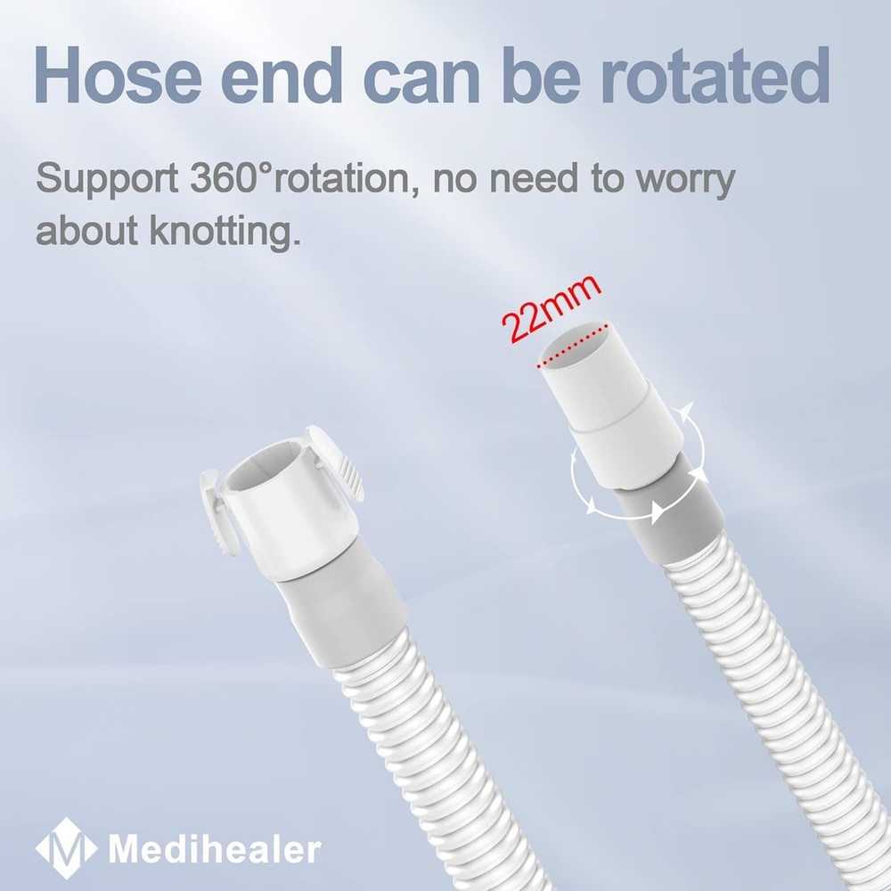 2-Piece Flexible Quick Release Tubes for Amara View - Patent-Protected Design