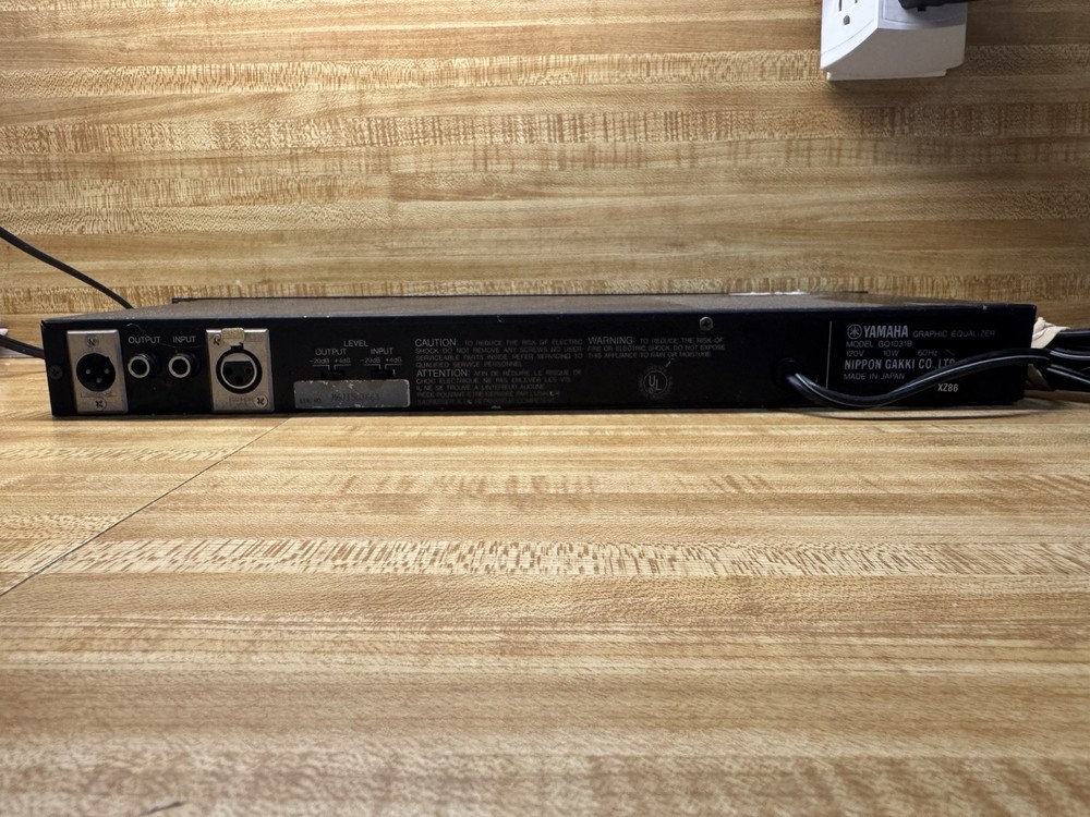 Yamaha GQ1031B Equalizer Vintage UNTESTED