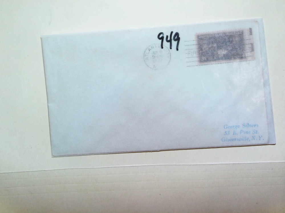 U. S. FDC - 949 - Doctors - no cachet - comb. ship!