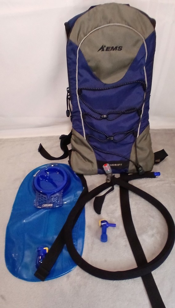 EMS Eastern Mountain Sports Hydration Backpack with 2L Bladder Insulated