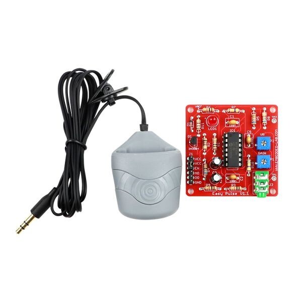 Easy Pulse sensor compatible with Arduino, RPi, and other DIY electronics