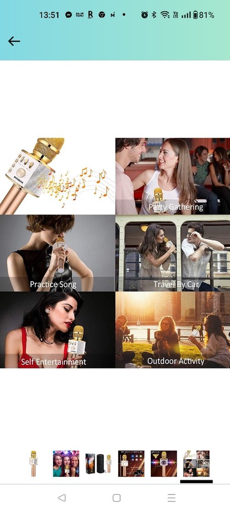 Bluetooth Karaoke Microphone Wireless - Bluetooth Microphone Wireless - Wireless