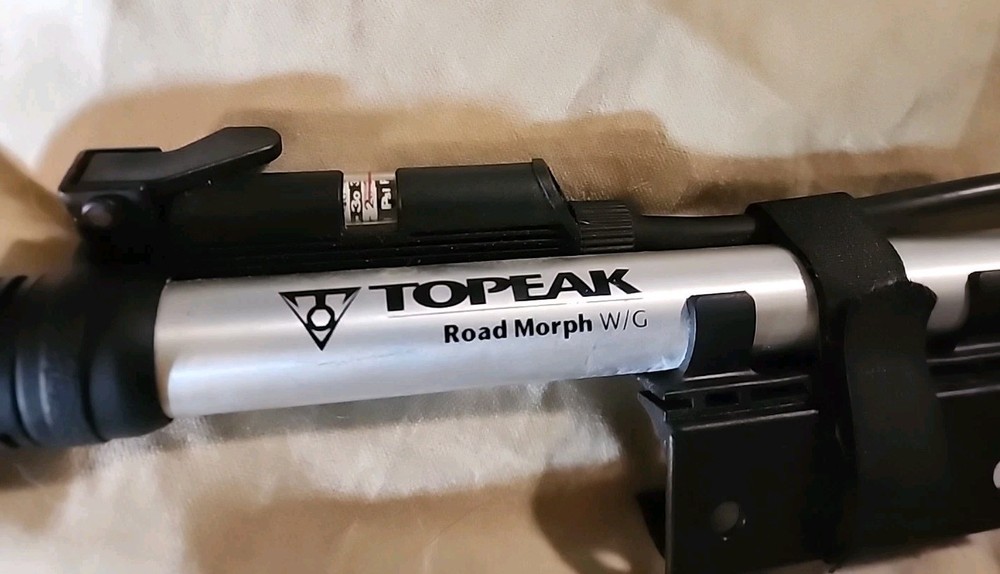 Topeak Road Morph W/ G Pump Black & Silver