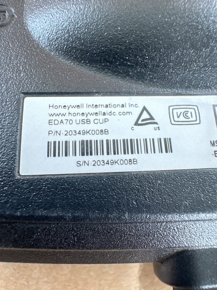 Honeywell EDA70-UC-R USB Charging Cup
