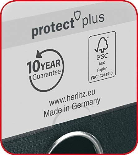 Herlitz 10834760 Binder – Ring Binders, Polypropylene (PP) (Green, A4)