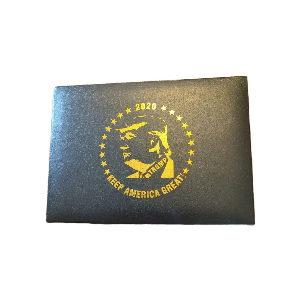 President Trump Collection Box with commemorative coin.