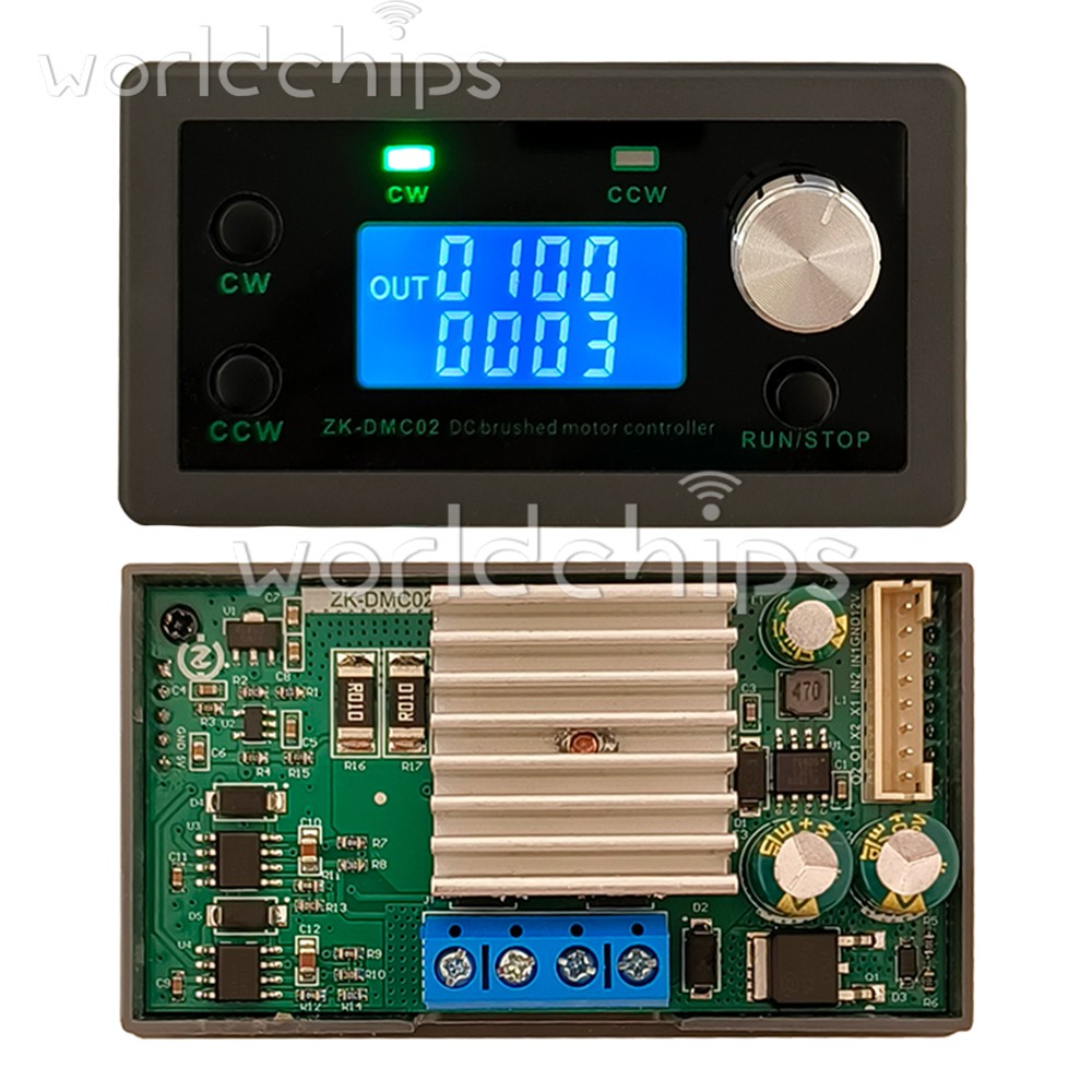 12-30V DMC02 DC Motor Controller Forward/Reverse Delay Cycle Speed Regulation