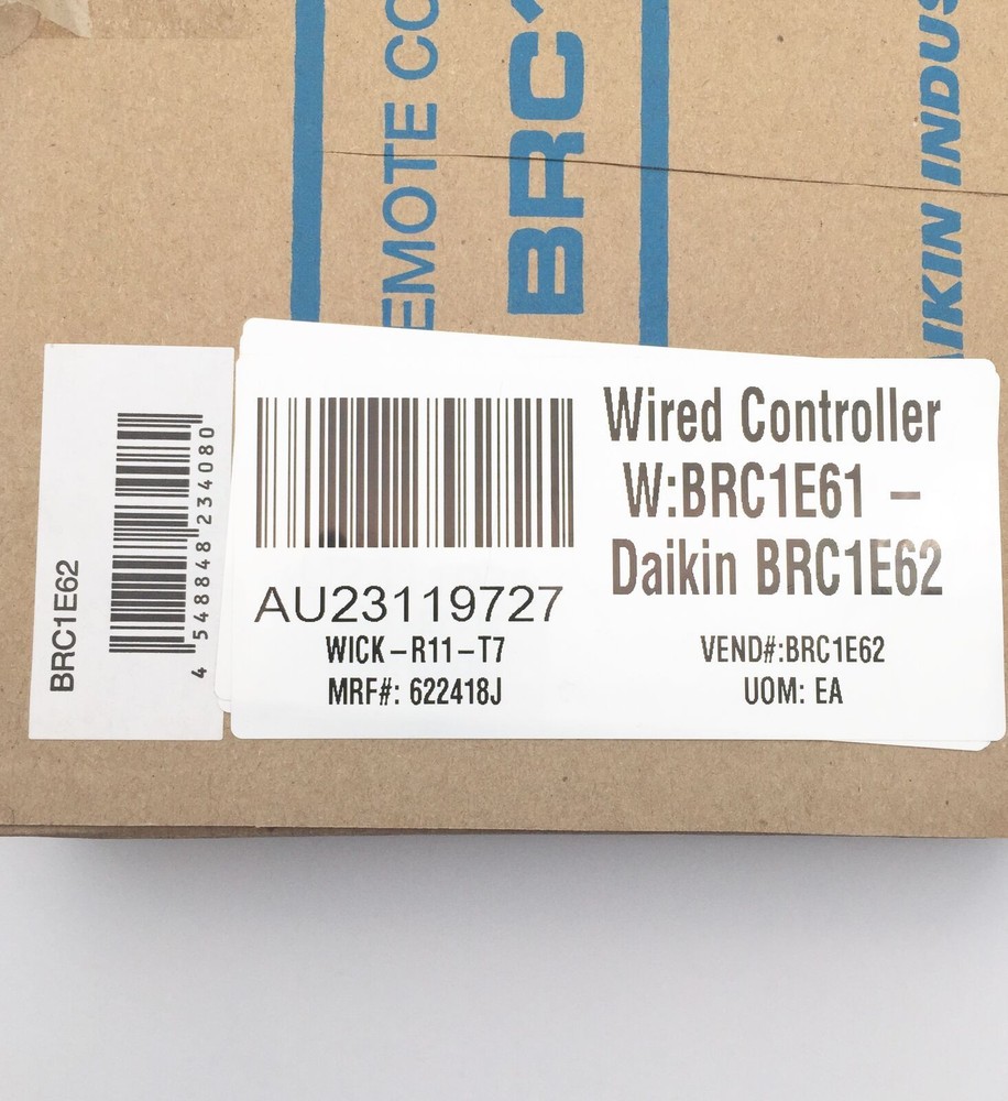 Daikin BRC1E62 Wired Wall Controller