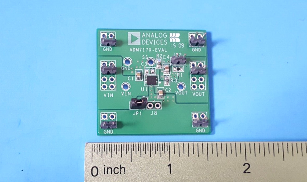 IC Adjustable Linear Voltage Regulator Evaluation Board, ADM7172CP-EVALZ