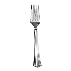 WNA Reflections Cutlery Fork Silver, 7" Length, #6 Polystyrene | 600/Case