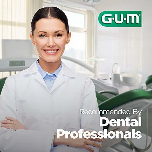 GUM Technique Deep Clean Toothbrush with Quad-Grip Handle, Full Soft Bristles,